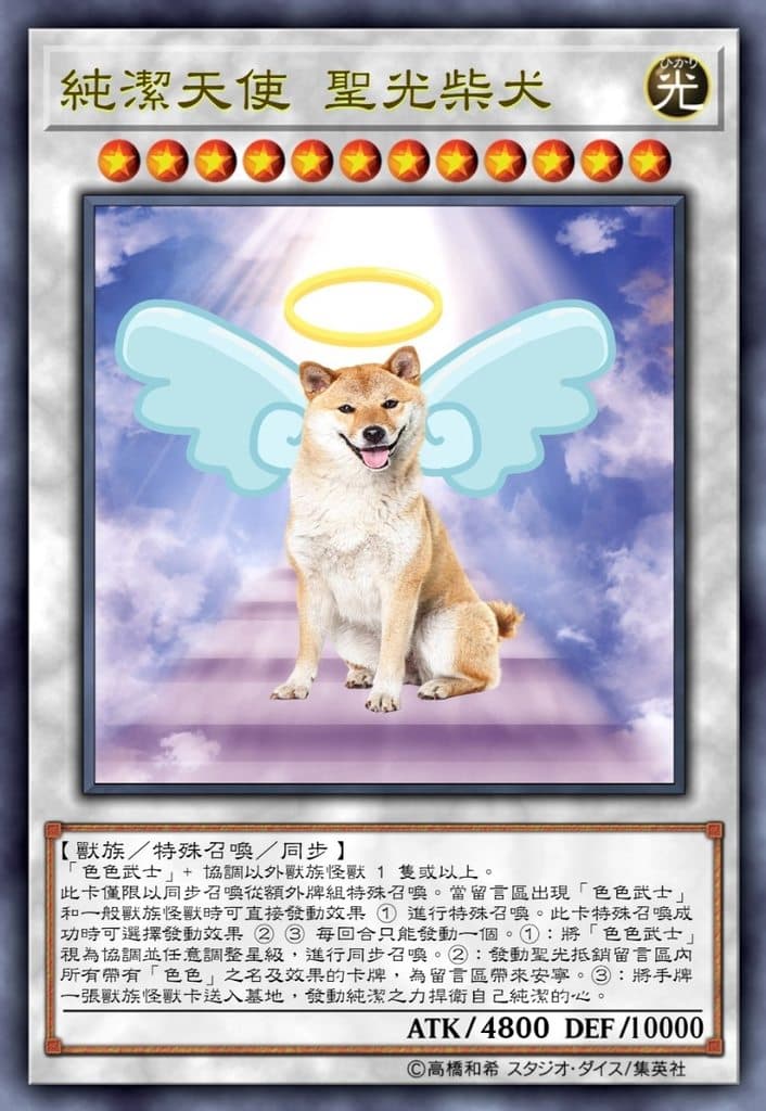 純潔天使 聖光柴犬